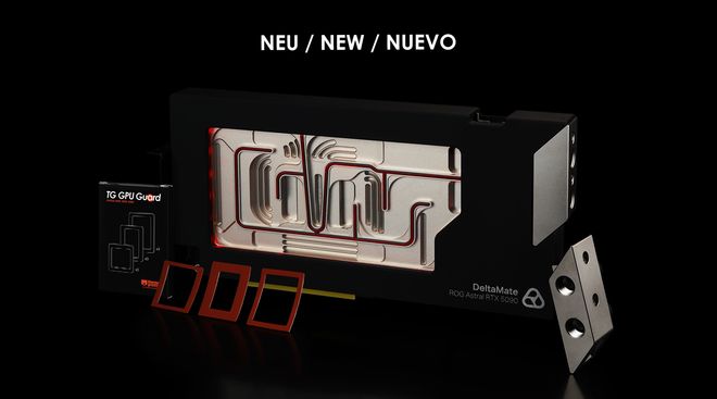 暴力熊推出首款 DeltaMate 顯卡分體冷頭,適配 ROG 夜神 5090